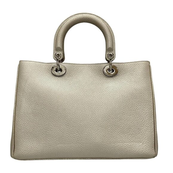 Auth DIOR/ChristianDior Diorissimo M0902PTUZ Champagne Gold Leather - Tote Bag - Picture 2 of 16